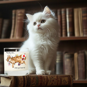 Solitaire Game Cards Cat Scented Candle