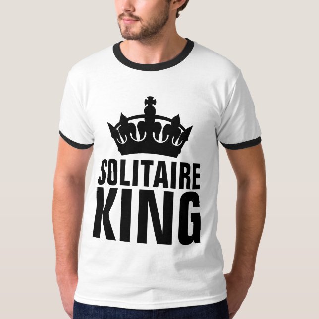 SOLITAIRE KING T-Shirts (Front)