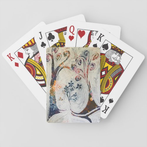 Solitaire or go fish  playing cards