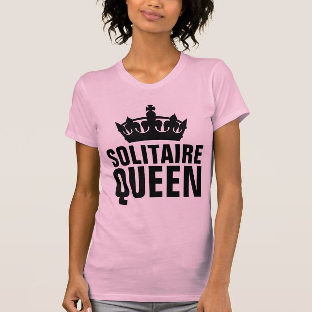 SOLITAIRE QUEEN T-Shirts (Front)