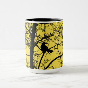 Solitary Crow Combo Mug