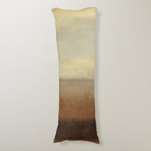 Solitary Desert Landscape by Norman Wyatt Body Pillow