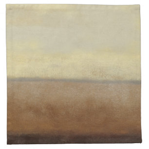 Solitary Desert Landscape by Norman Wyatt Cloth Napkin