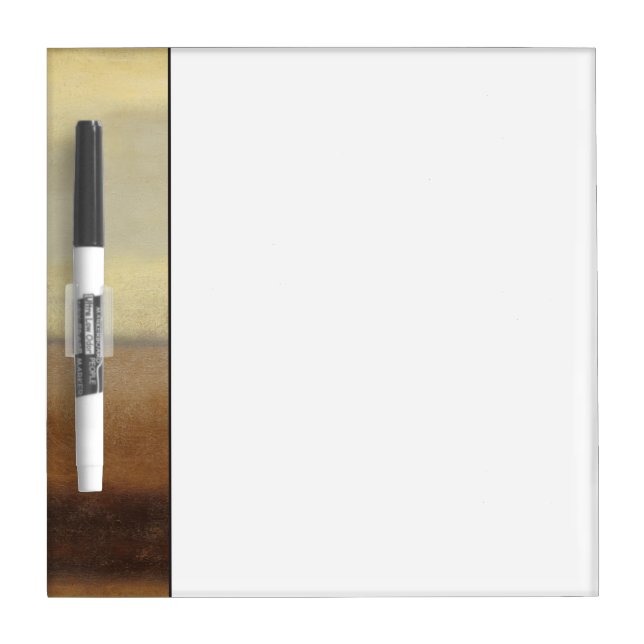 Solitary Desert Landscape by Norman Wyatt Dry Erase Board (Front)