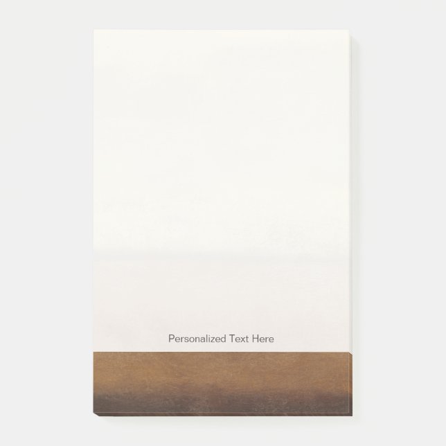 Solitary Desert Landscape by Norman Wyatt Post-it Notes (Front)