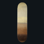 Solitary Desert Landscape by Norman Wyatt Skateboard<br><div class="desc">A solitary desert landscape painting by Norman Wyatt. You can almost feel the heat emanating from the piece. Purchase a copy today!</div>