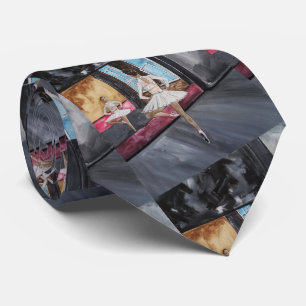 Solitary Grace Painting by Alfred Fox Neck Tie