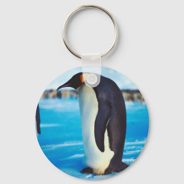 Solitary Penguin Keychain (Front)