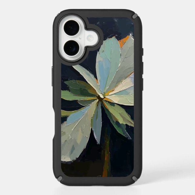 Solitary Petal's Grace Speck iPhone Case (Front)