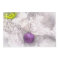 Solitary Purple Christmas Ball