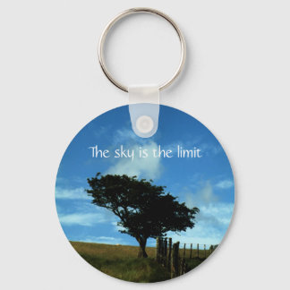 Solitary Tree - The sky is the limit | keychain