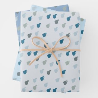 Solitude, Abstract Blue and Grey