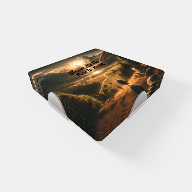 Solitude Amongst the Mountains Coaster Set (Set)