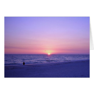 Solitude at Sunset Cards