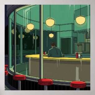 Solitude at the Station Poster