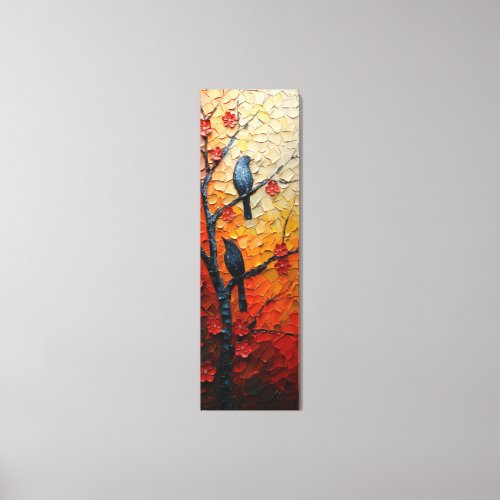 Solitude in Autumn Canvas Print