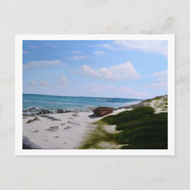 Solitude in Cancun Postcard (Front)