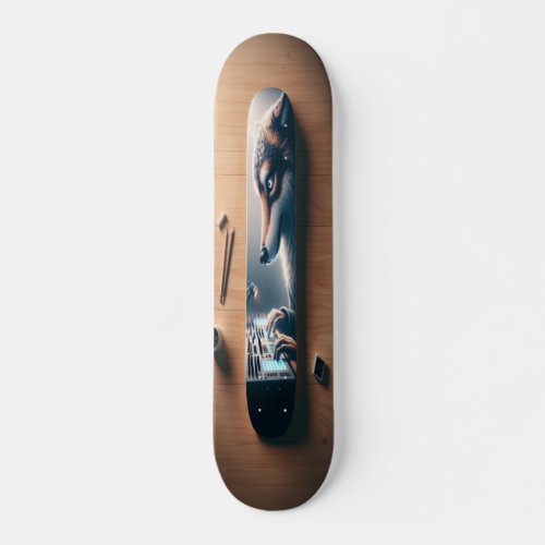  Solitude in Sound Skateboard