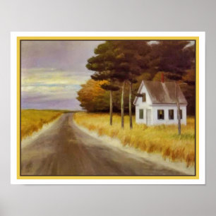 Solitude No. 56 Edward Hopper 1944 Poster