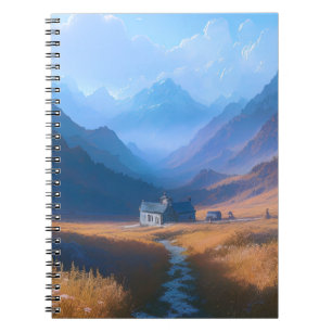 Solitude on the Hill, house in the mountains Notebook