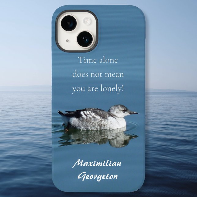 Solitude Photography - Ocean Duck Case-Mate iPhone Case (Solitude Photography - Ocean Duck Case-Mate iPhone Case by Leapfroglisics Shop)