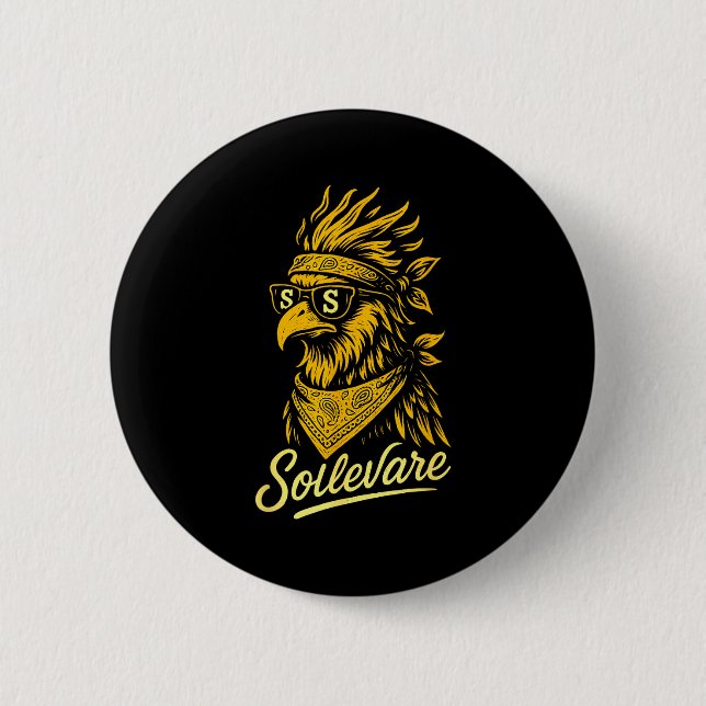 Sollevare House Of Uplifting, Givers School Rca  Button (Front)