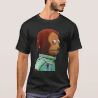 Solo Awkward Look Monkey Puppet Meme T-Shirt