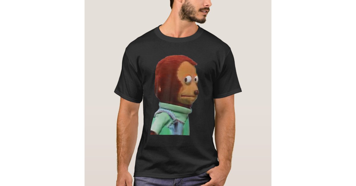 Solo Awkward Look Monkey Puppet Meme T-Shirt