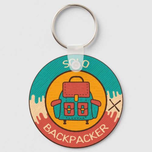Solo Backpacker  Backpacking  Backpacker Keychain