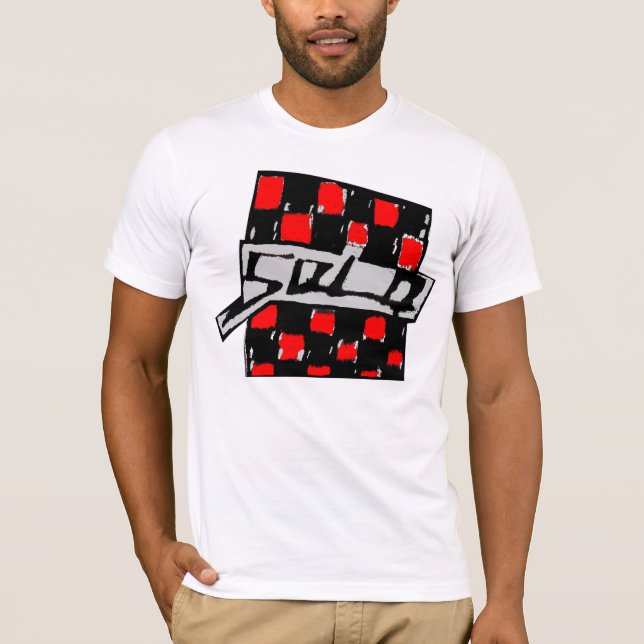 Solo Checkerd T-Shirt (Front)