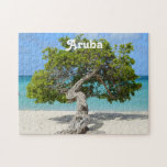 Solo Divi Divi Tree in Aruba Jigsaw Puzzle