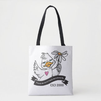 Solo Ducky Pattern Tote Bag
