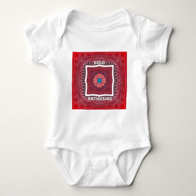 Solo Enthusiasm Baby Bodysuit (Front)