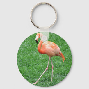 Solo Flamingo Keychain