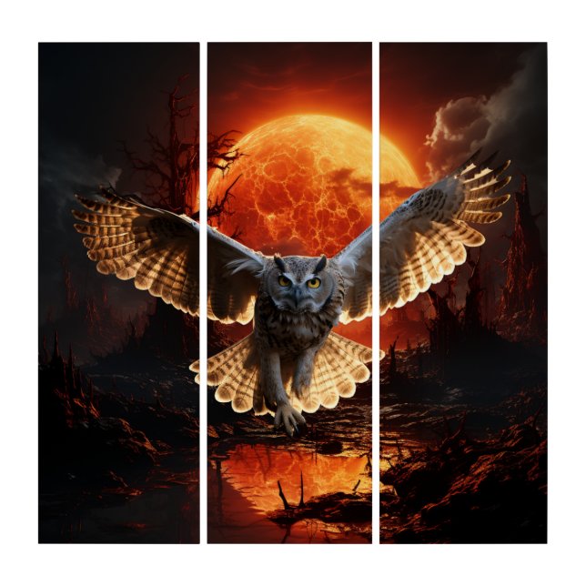 Solo Flight Triptych (Front)