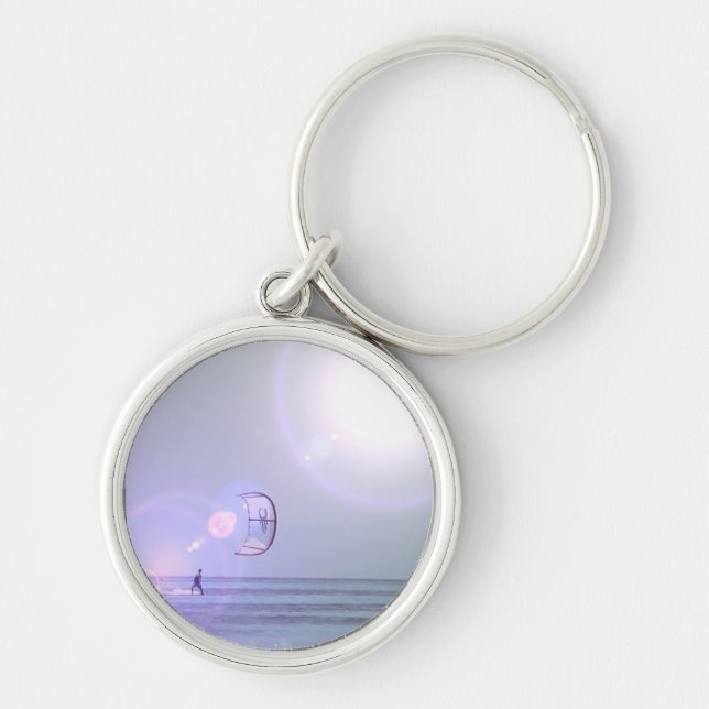 Solo Kiteboard  Keychain (Front)