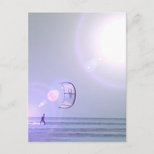 Solo Kiteboard Postcard (Front)