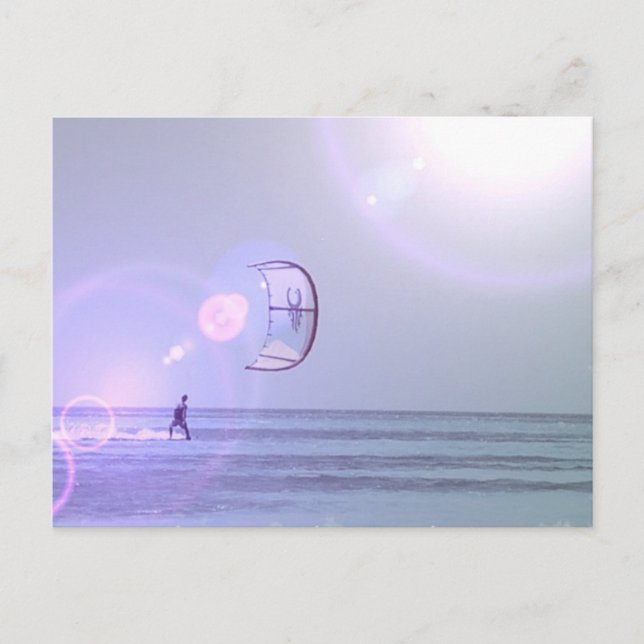 Solo Kiteboard Postcard (Front)
