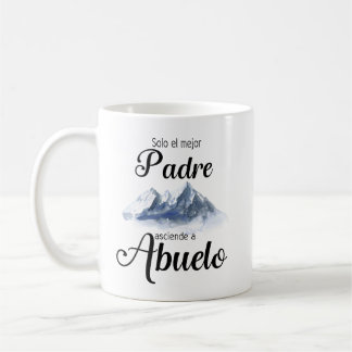 Solo La Mejor Padre Asciende A Abuelo Mug