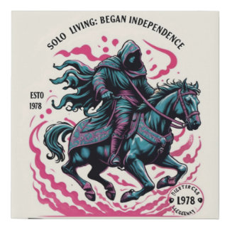 SOLO LIVING GALLERY ART FAUX CANVAS PRINT