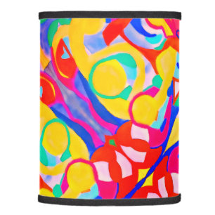 SOLO PANTALLA DE LAMPARA DE MULTICOLOR LA LAMP SHADE