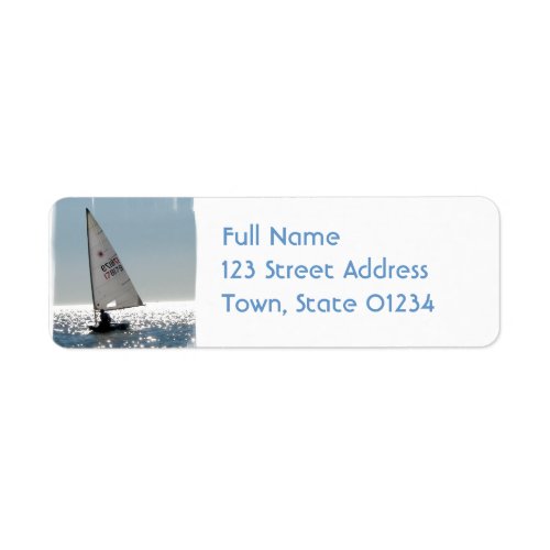 Solo Sail Mailing Label