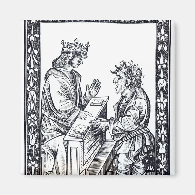 Solomon and Marcoul, illustration from Magnet (Front)