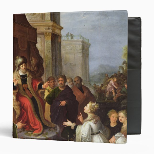 Solomon and the Queen of Sheba 3 Ring Binder (Front/Inside)
