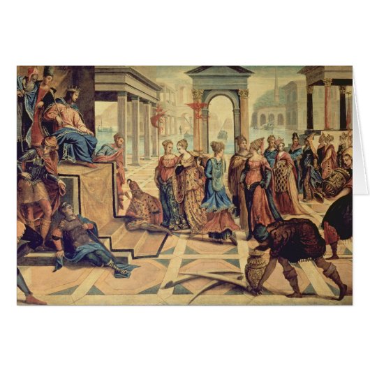 Solomon and the Queen of Sheba Cards (Front Horizontal)