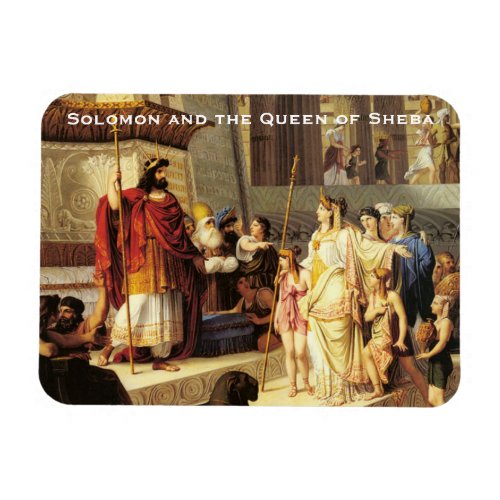 Solomon and the Queen of Sheba _ Giovanni De Min Magnet