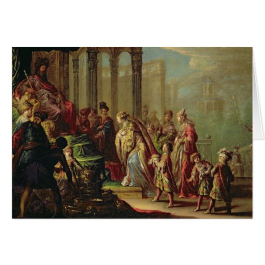 Solomon and the Queen of Sheba, or Esther before A (Front Horizontal)