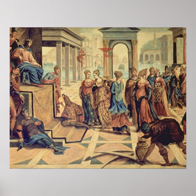 Solomon and the Queen of Sheba Poster (Front)