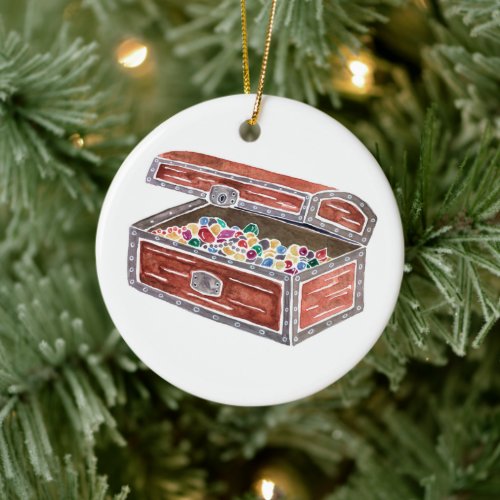 Solomon and the Treasure of Wisdom Jesse Tree Ceramic Ornament