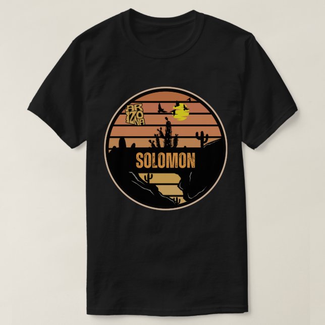 Solomon, Arizona T-Shirt (Design Front)